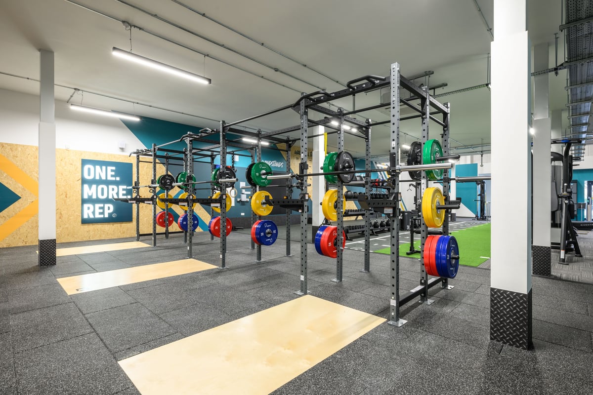 PureGym Brentford: functional training rig in a gym