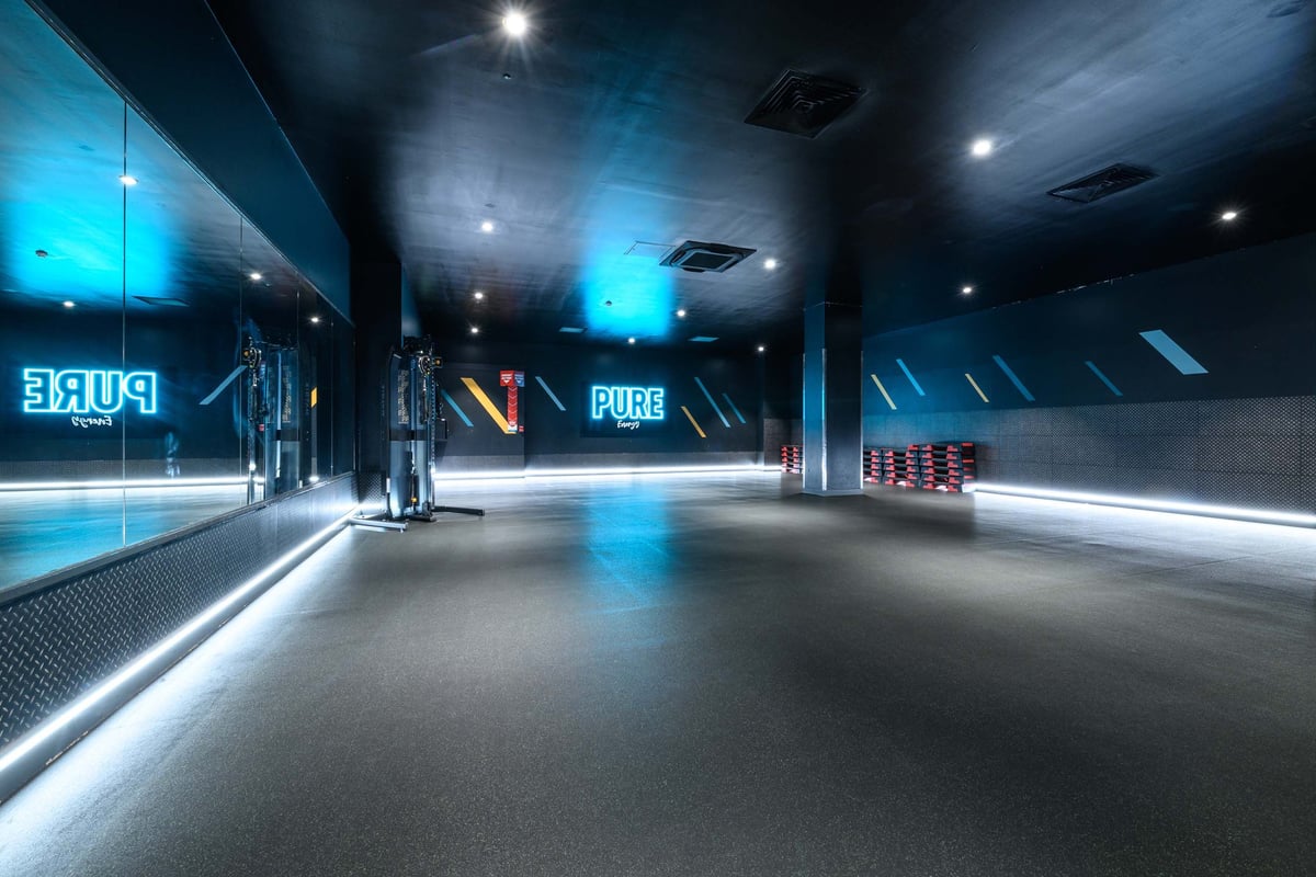 PureGym London Bermondsey group exercise studio