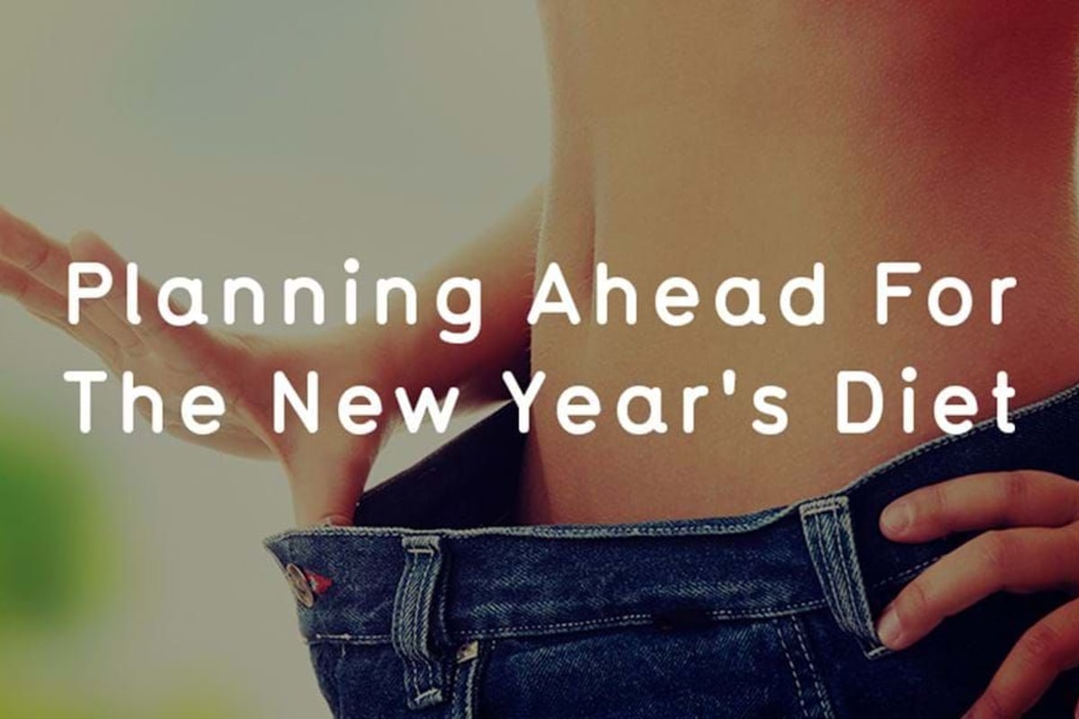 Person holding loose waistband of jeans showing weight loss with text overlay.