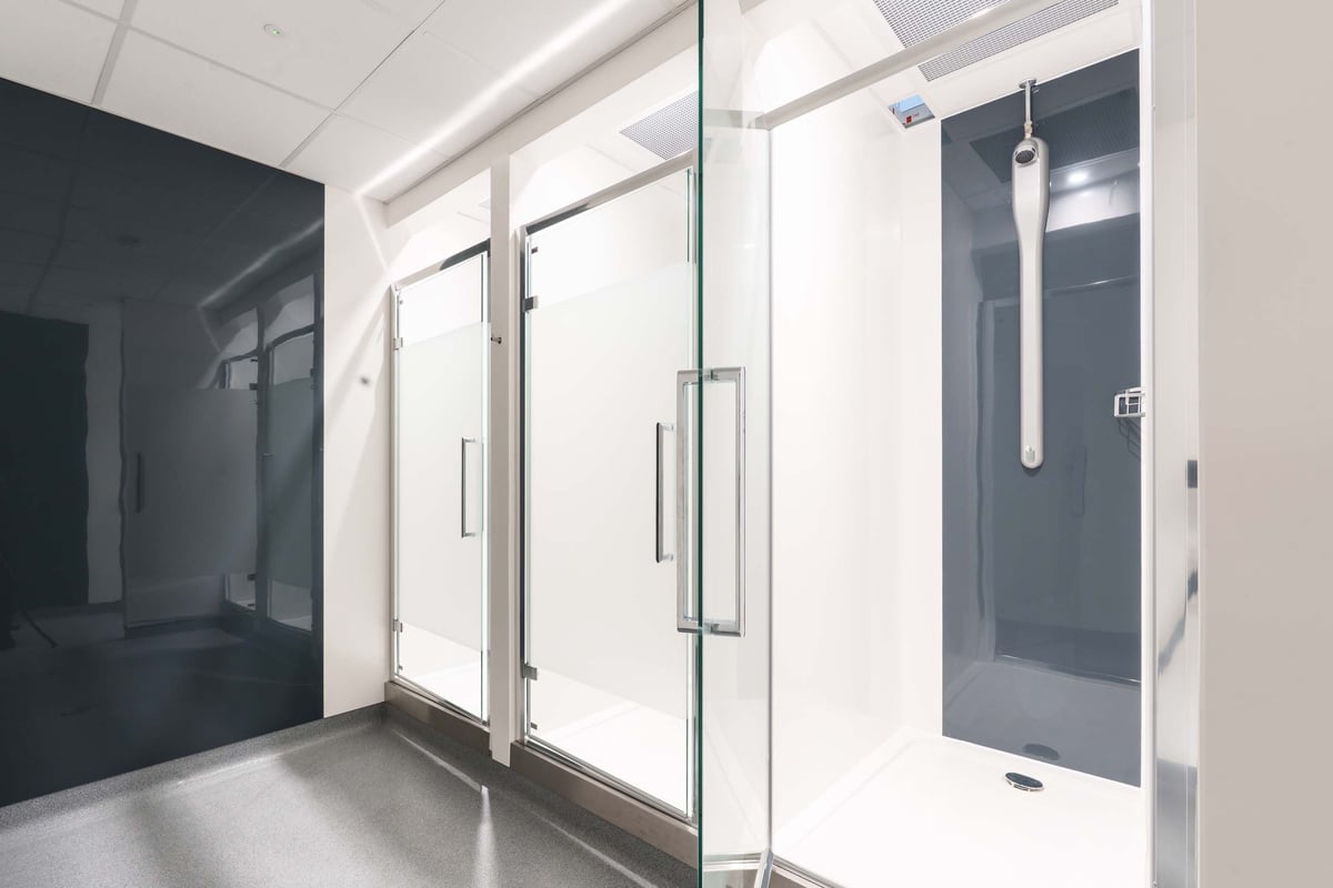 PureGym Bury Woodfields Shower Cubicles