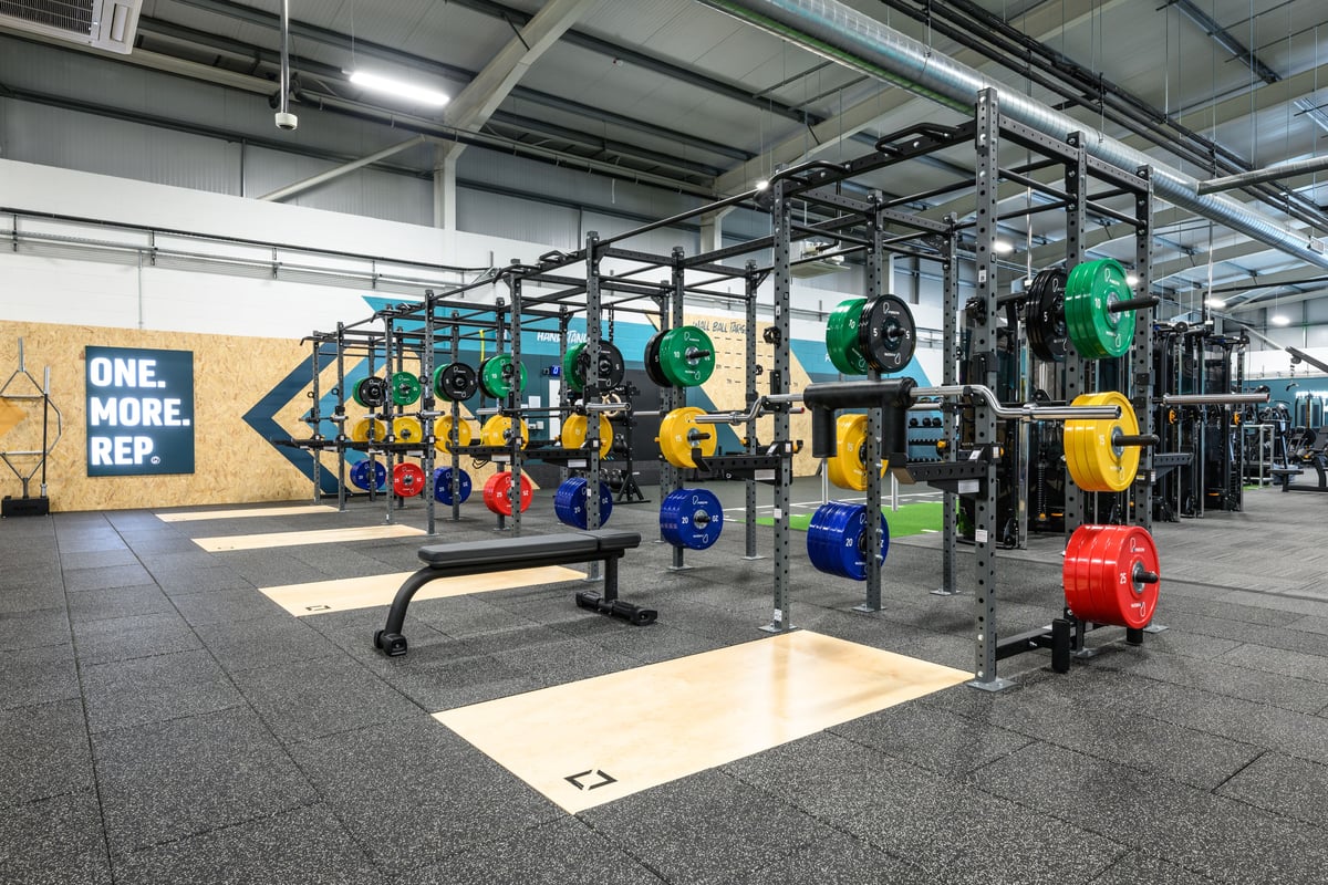 PureGym Harold Wood lifting rigs