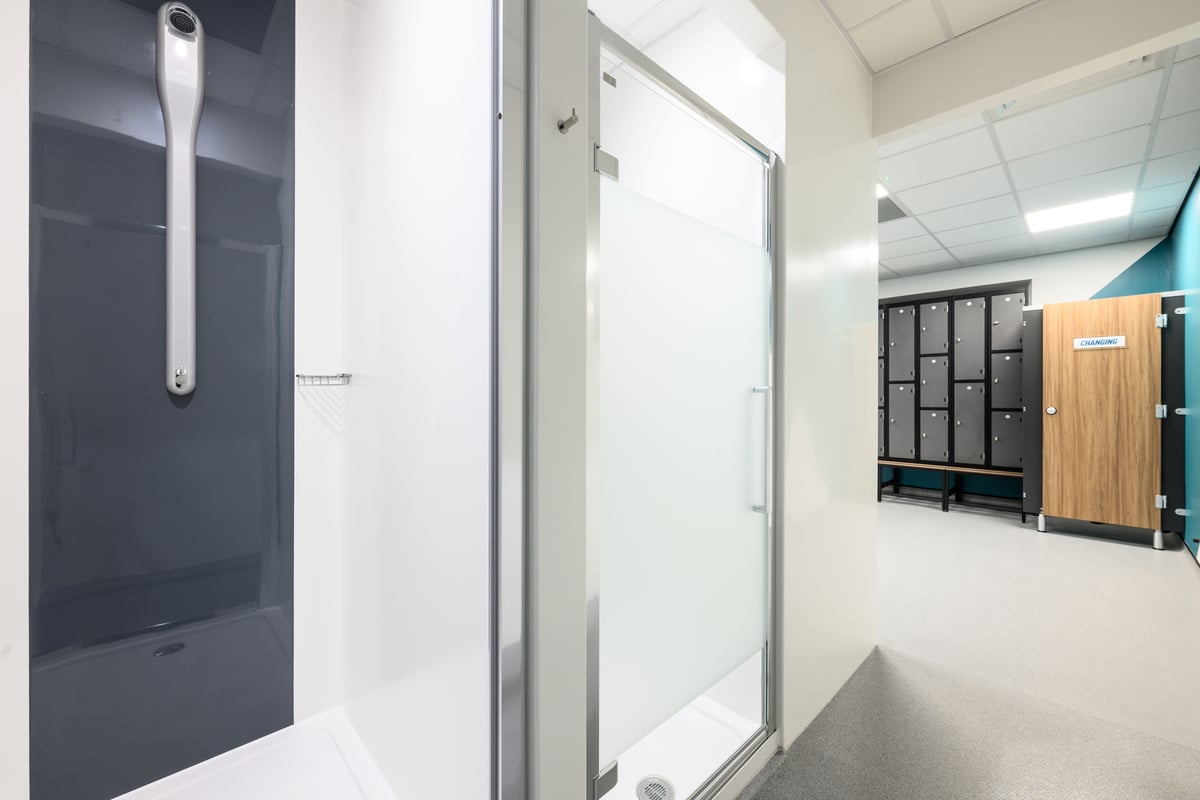 PureGym Christchurch showers