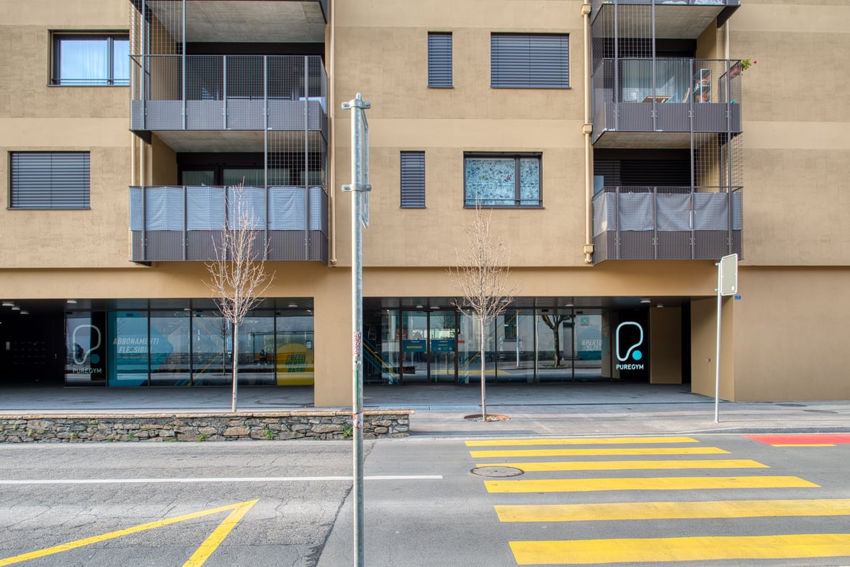PureGym Bellinzona: external entrance