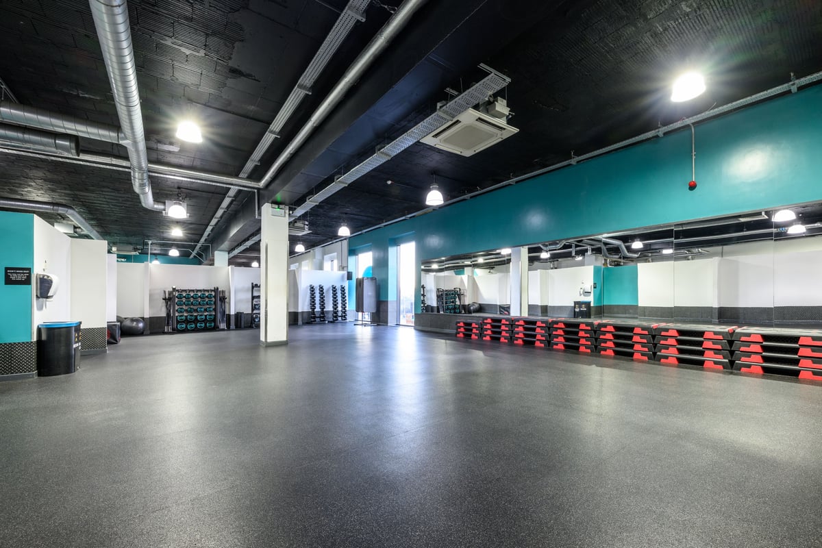 PureGym Birmingham Snow Hill Plaza group exercise studio