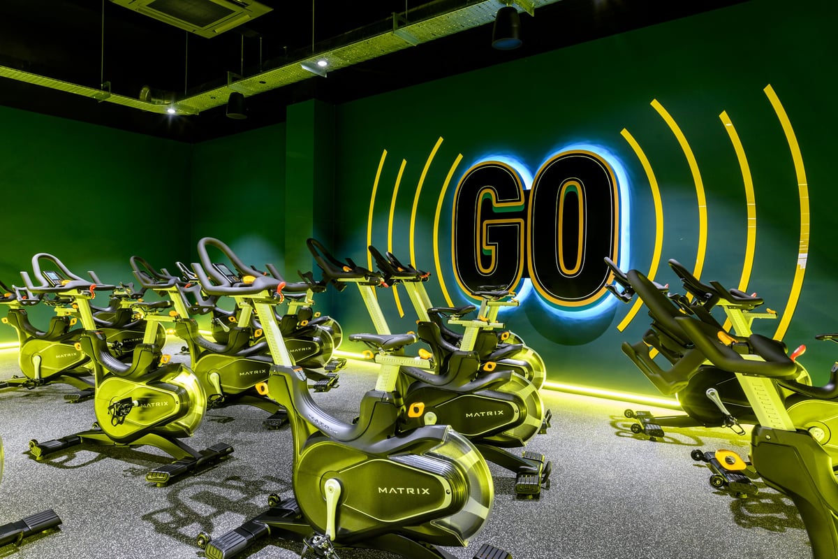 PureGym Sale spin studio