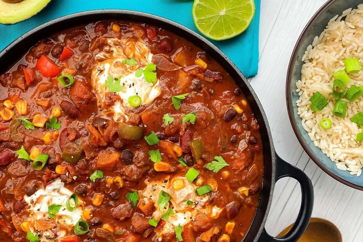 Vegan Slow Cooker Chilli