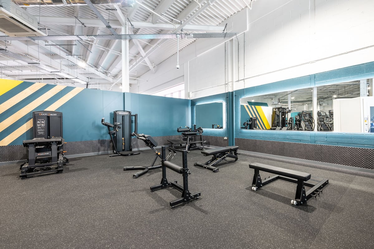 PureGym Nuneaton stretch area