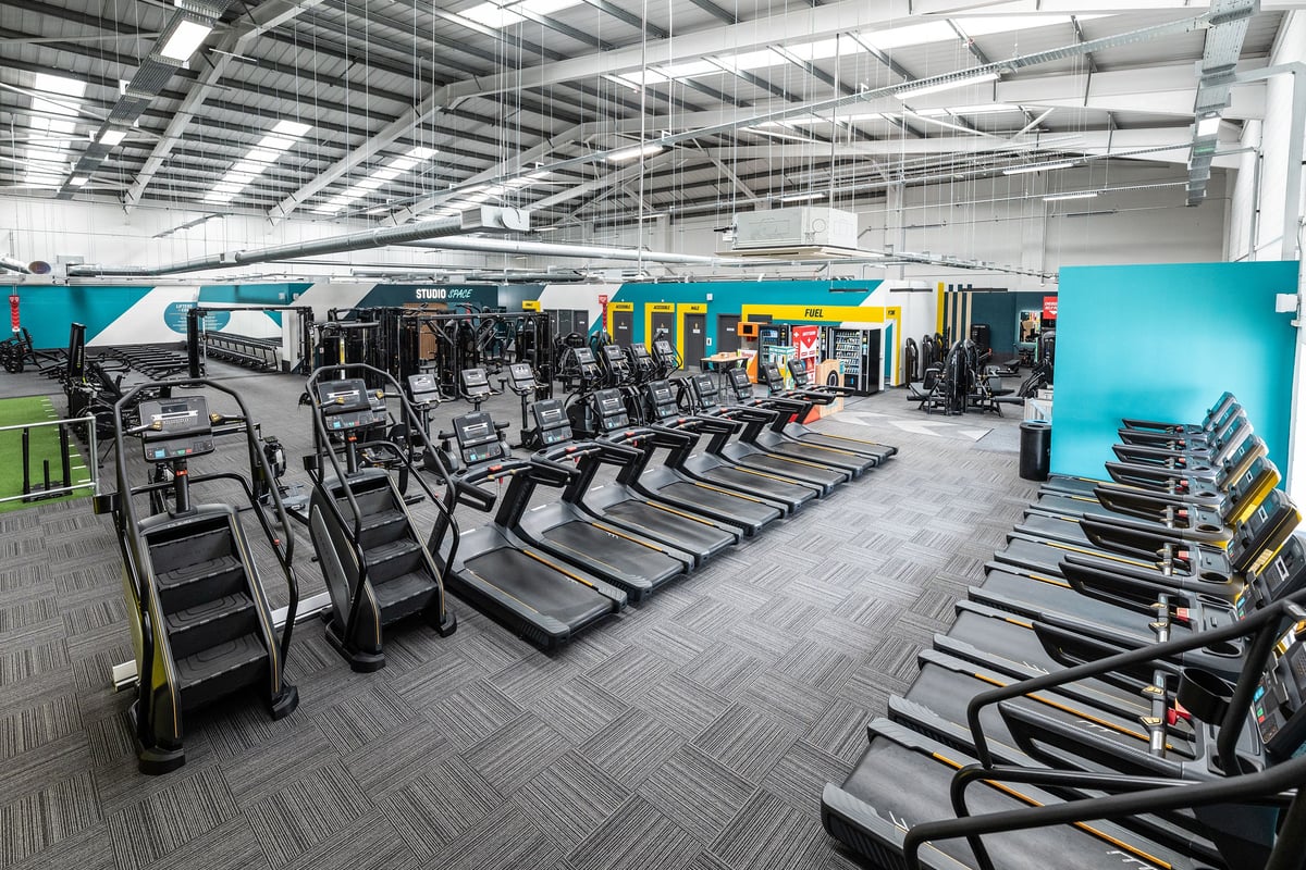 PureGym Wakefield cardio machines