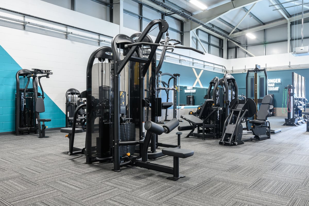 PureGym Harold Wood fixed pin machines