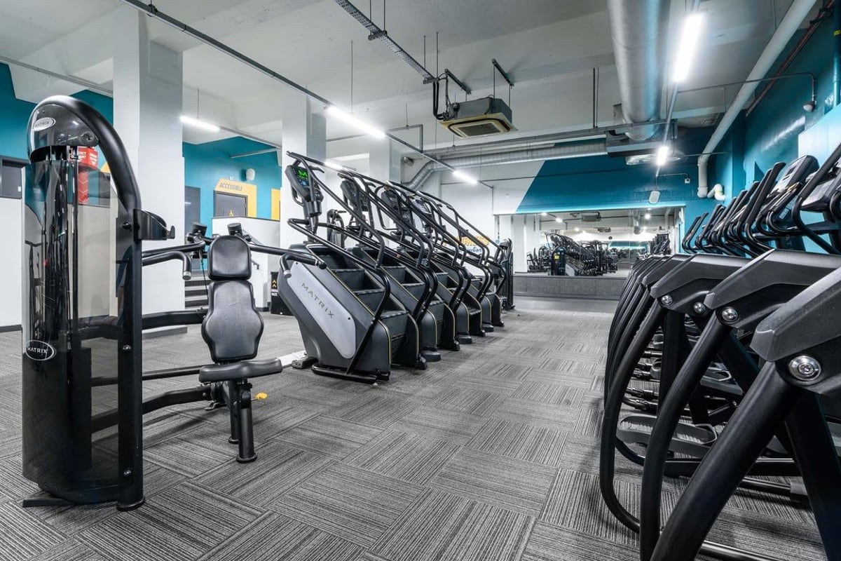 PureGym London Bermondsey cardio area
