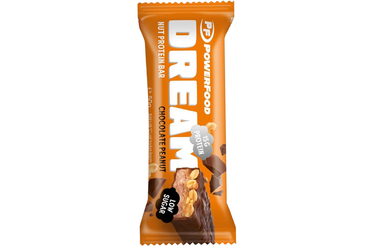 Barre chocolat et cacahuètes