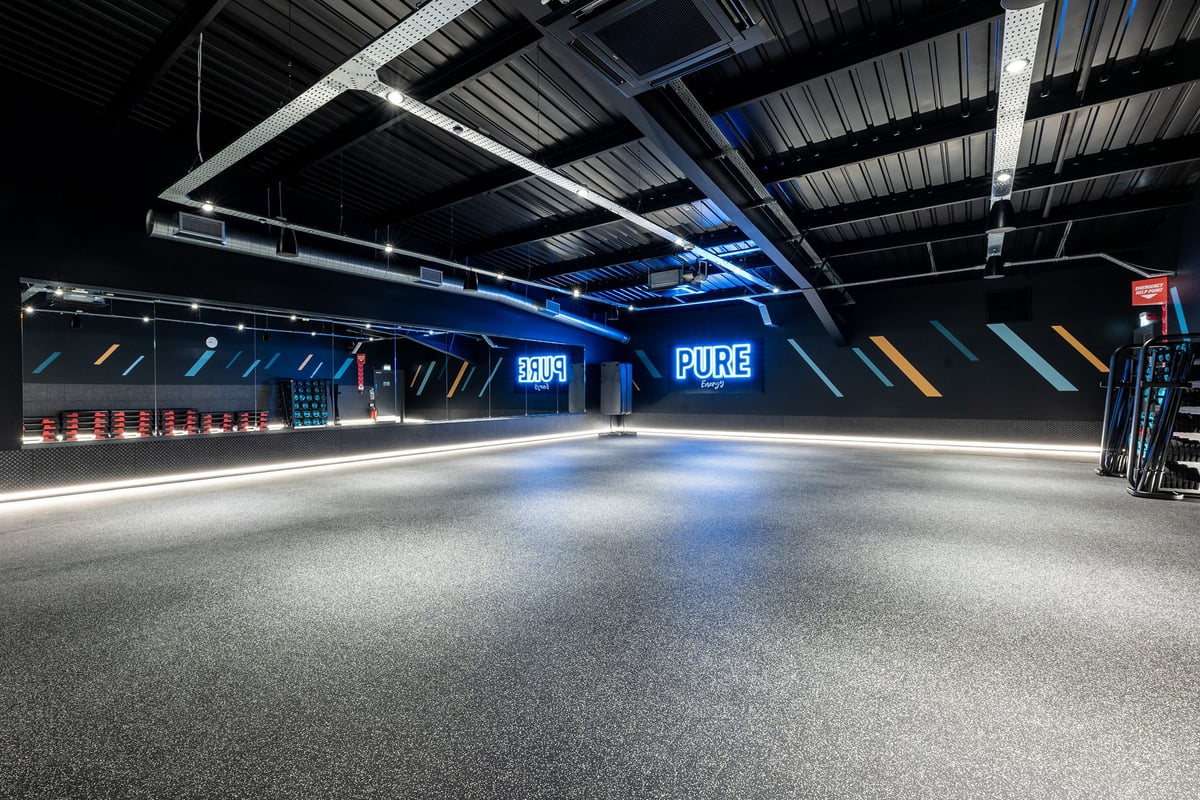 PureGym Tamworth: group exercise studio