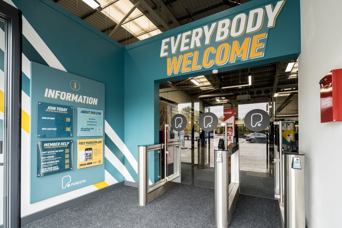 PureGym Blackwood speed lanes