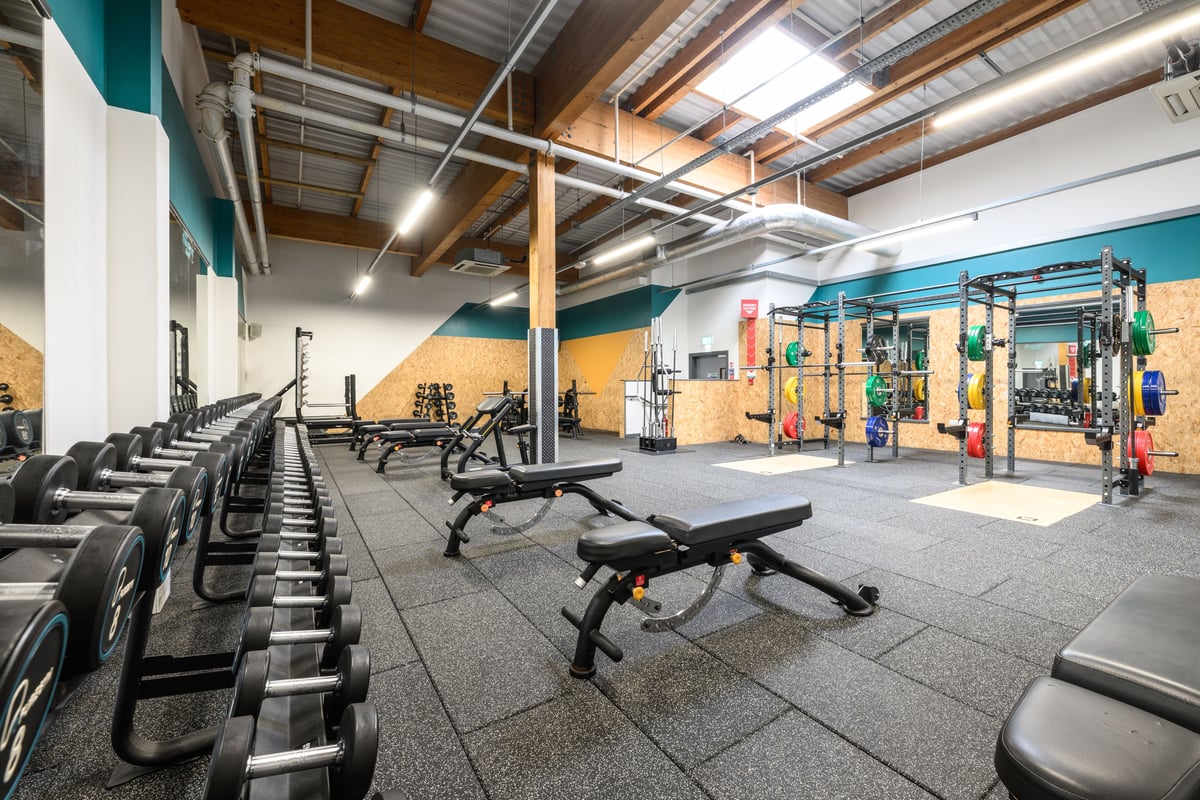London Charlton Free Weights Area