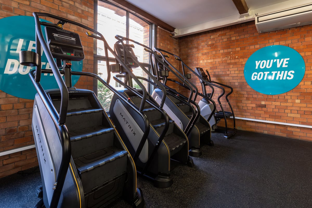 PureGym Belfast Adelaide Street climbers