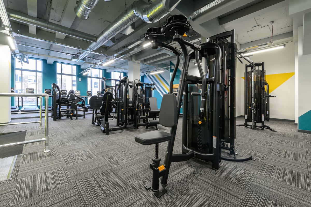 PureGym London Kentish Town fixed pin machines
