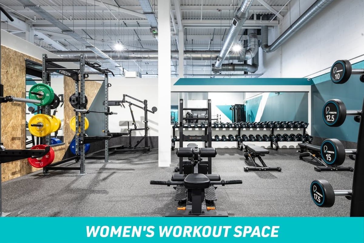 PureGym Nuneaton Women's Workout Space: Booty Builder