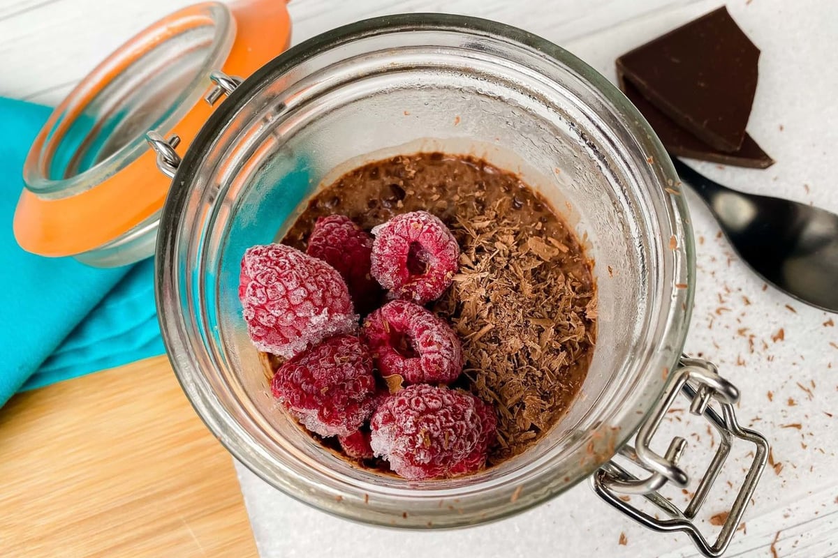 Overnight Chocolate Chai Pudding