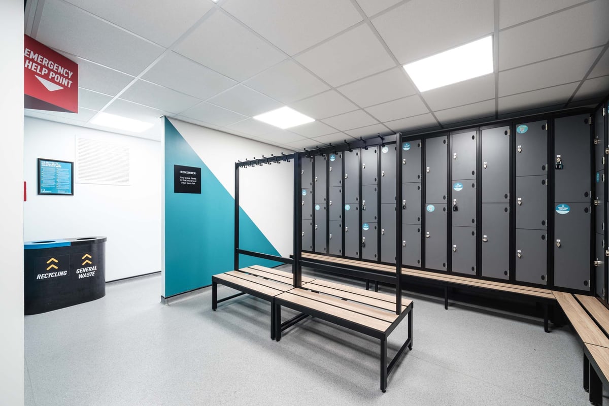 PureGym Plymouth Alexandra Changing Room