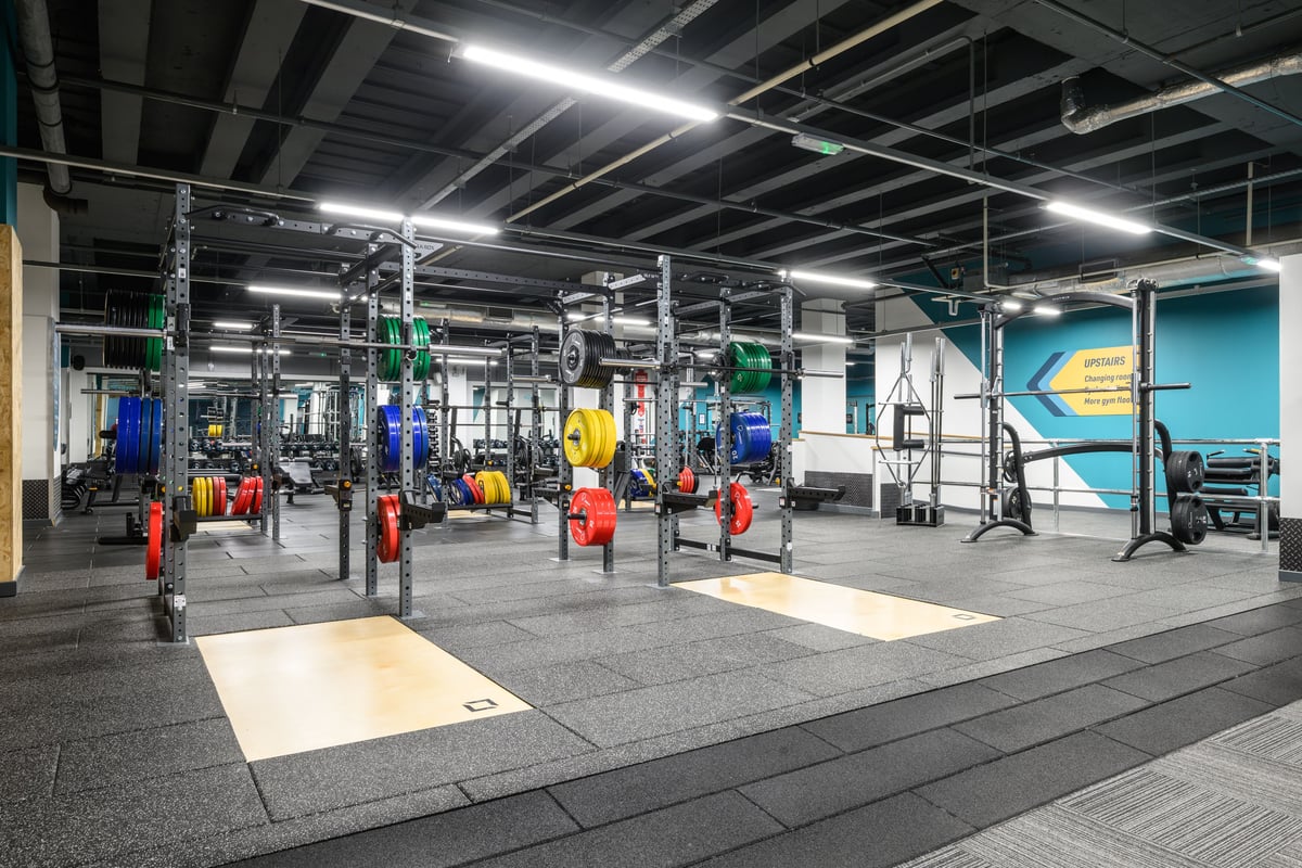 PureGym Salford lifting rigs