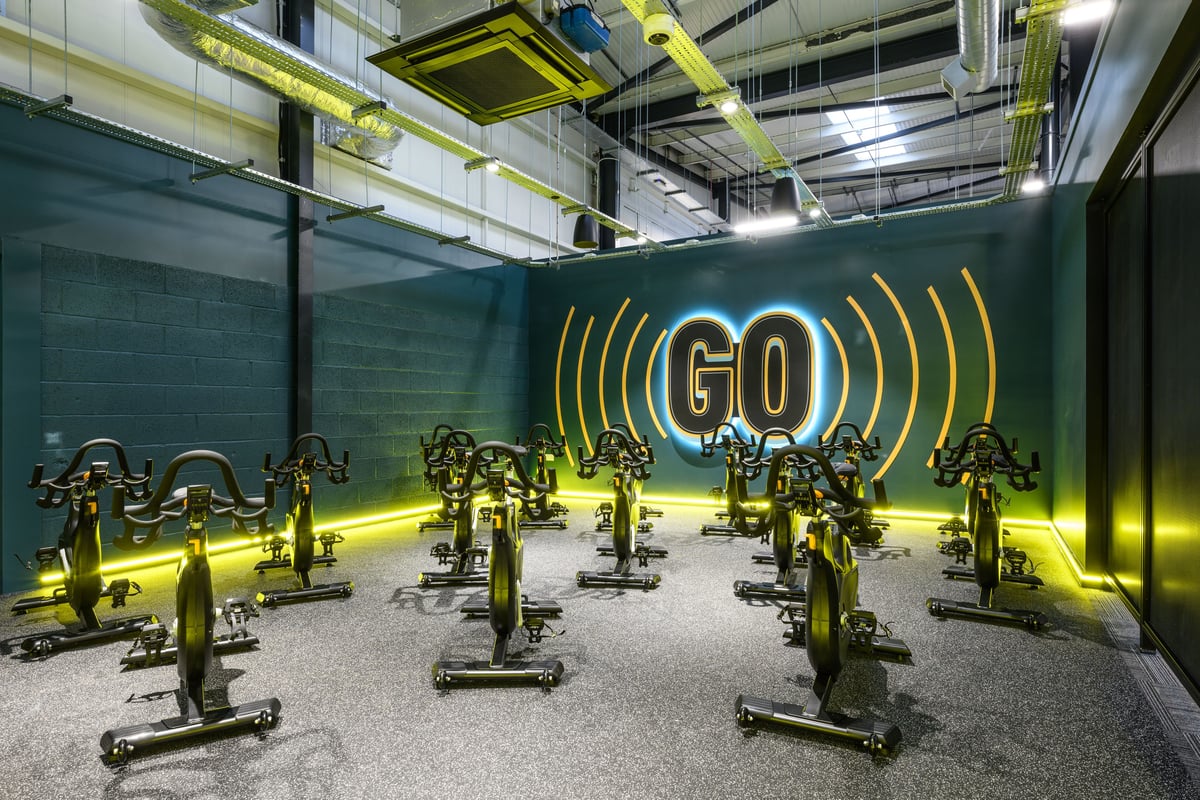 PureGym Basingstoke spin studio