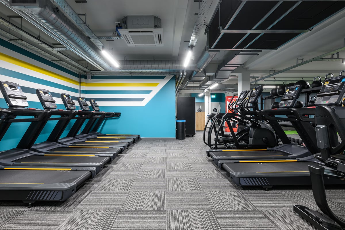 PureGym St Neots cardio area