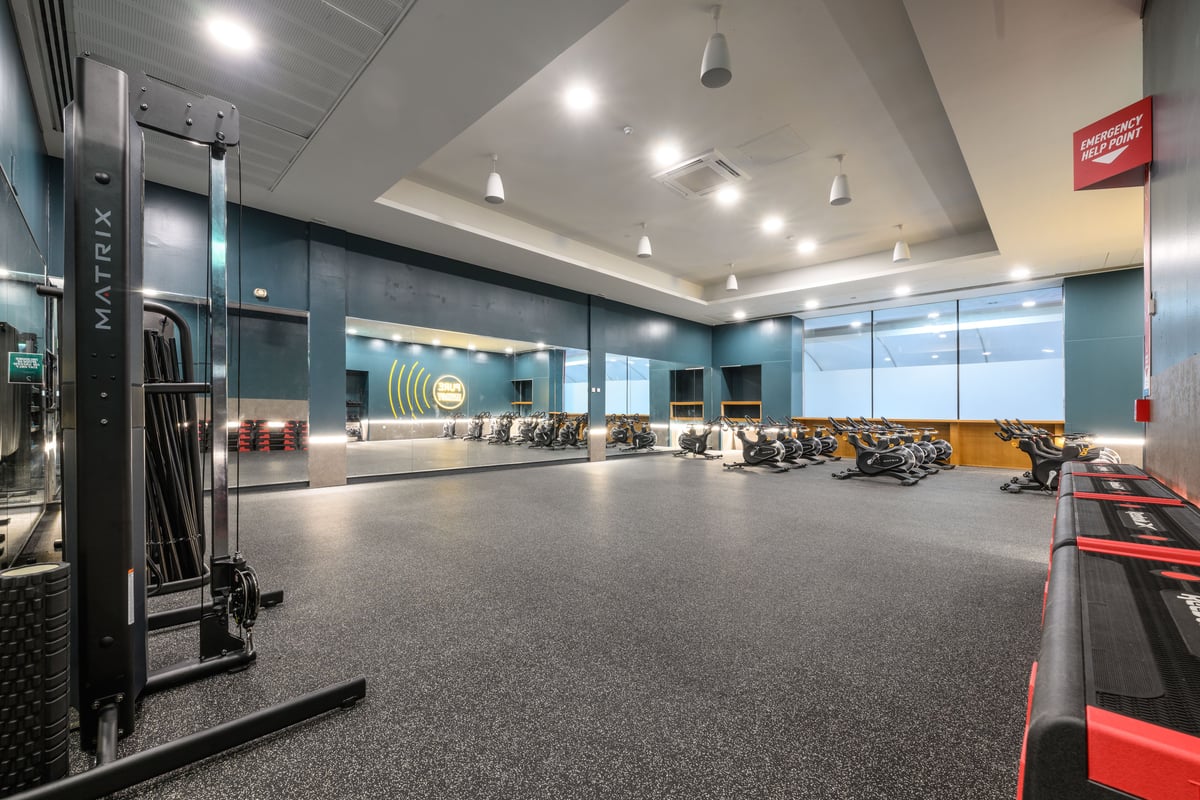 PureGym Staines group exercise studio