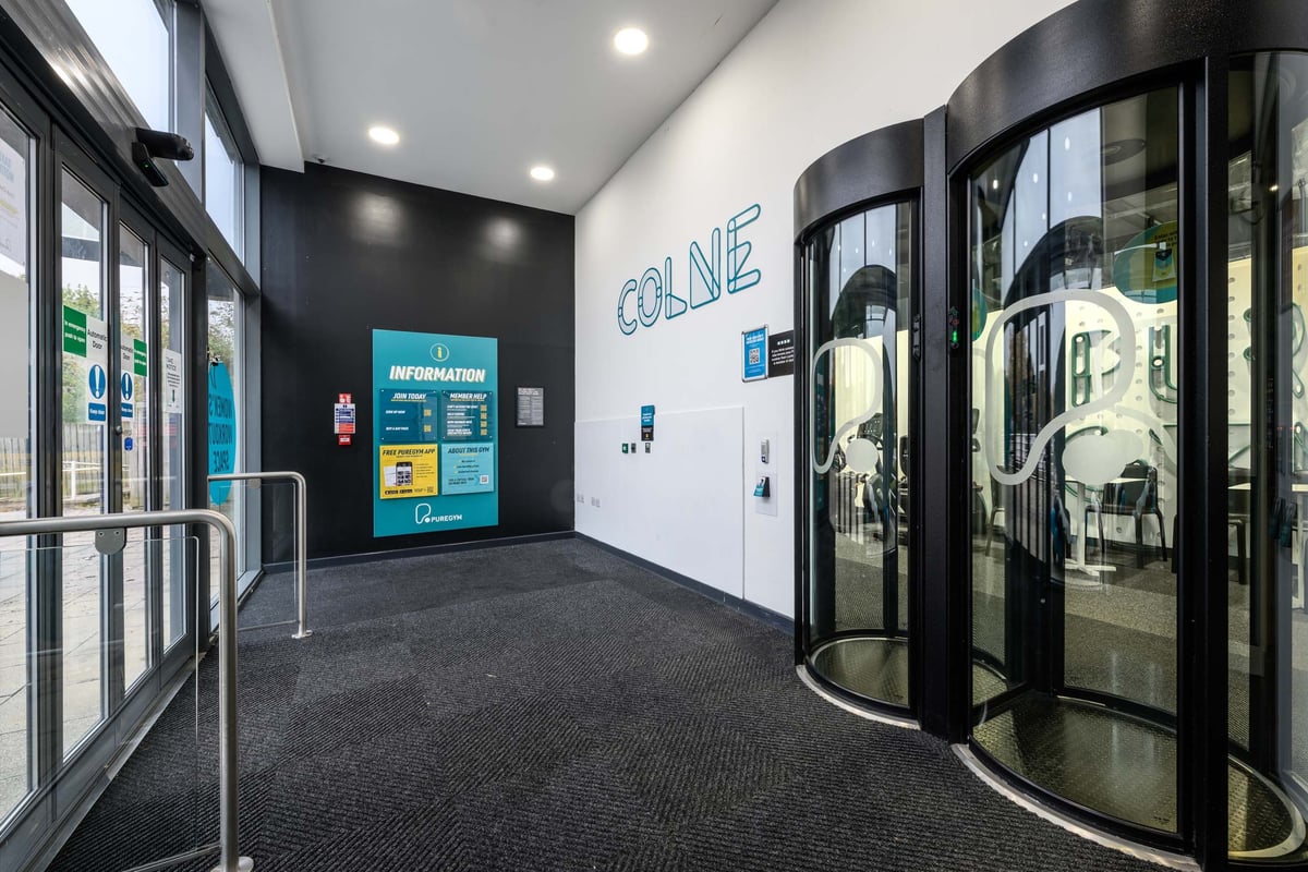 PureGym Colne entry pods