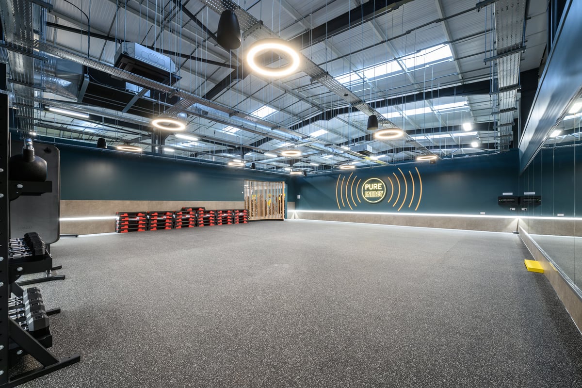 PureGym Basingstoke group exercise studio