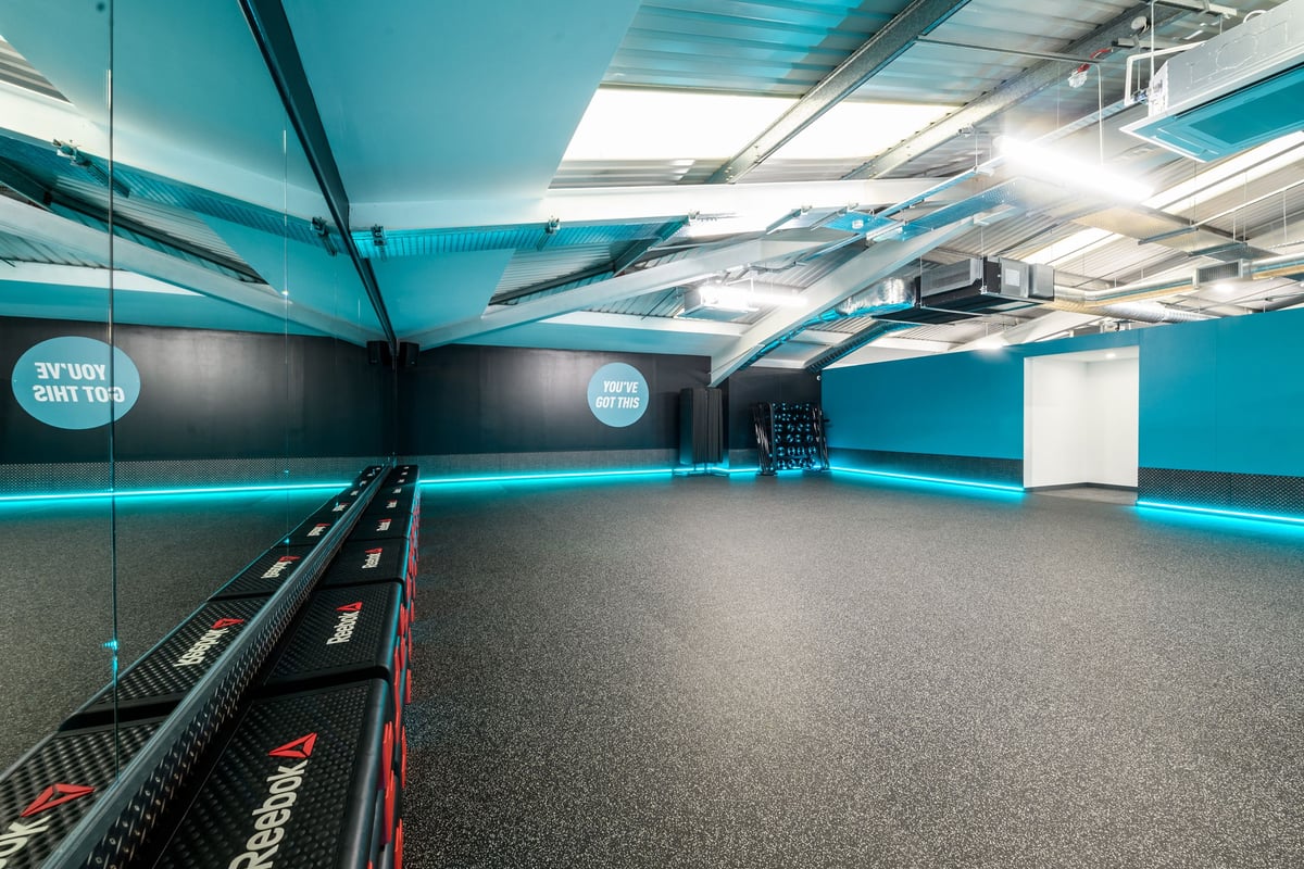 PureGym Bletchley group exercise studio