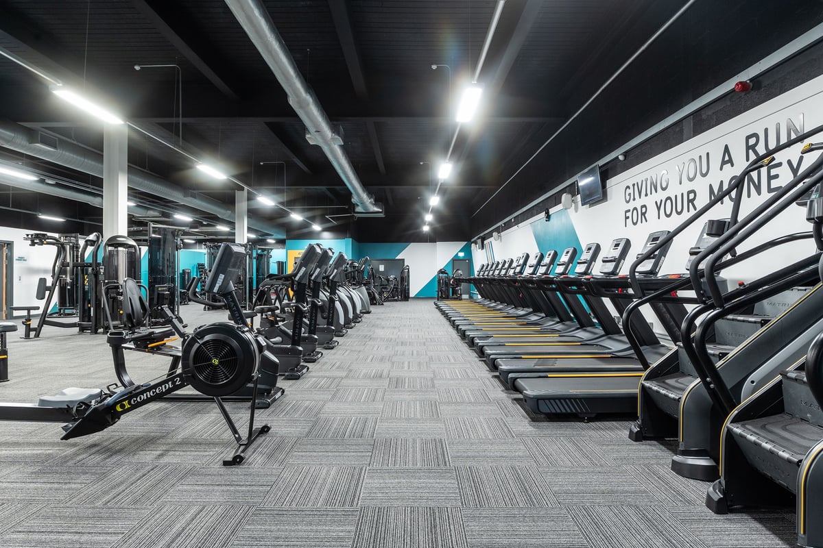 PureGym Bradford Thornbury cardio area