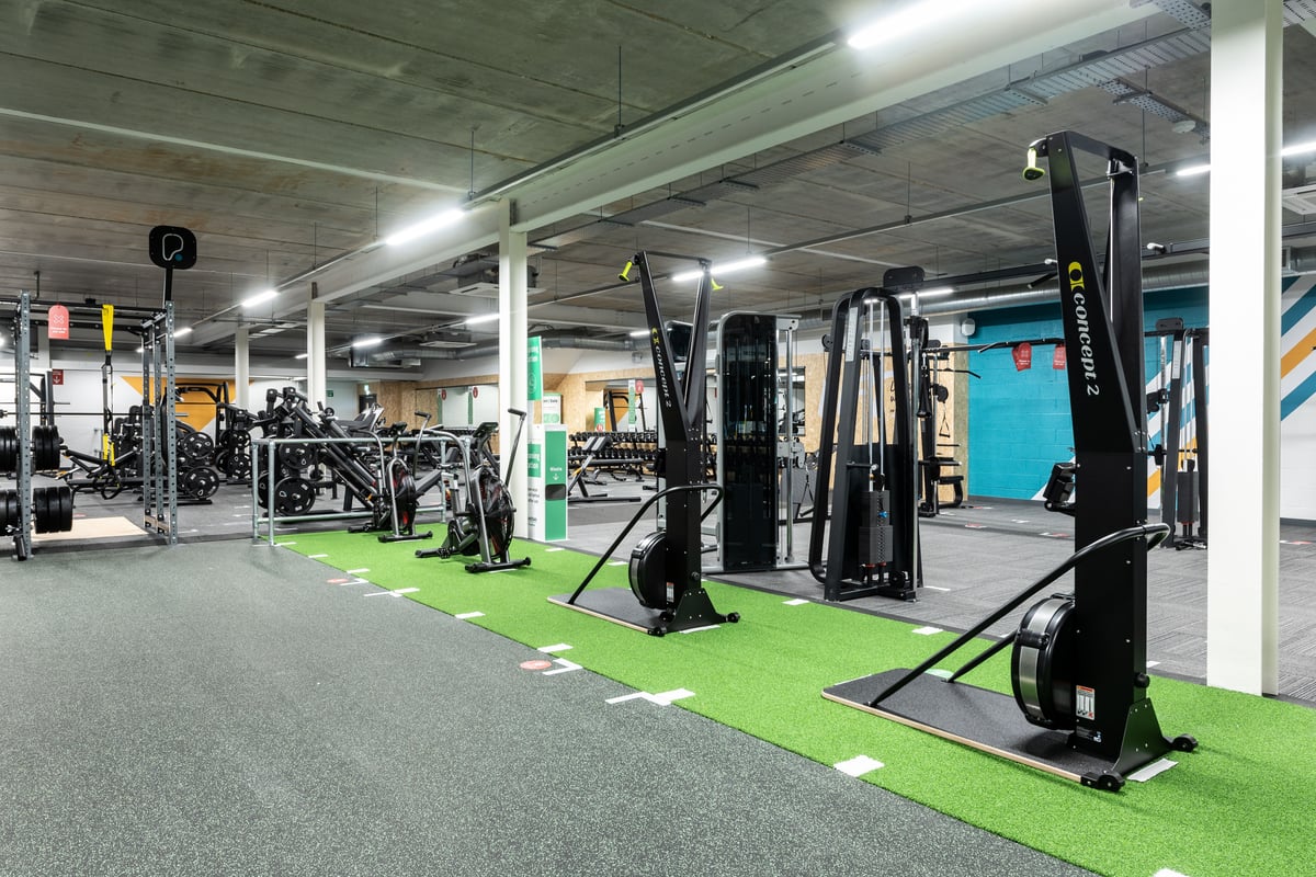 PureGym Plymouth Marsh Mills: functional area