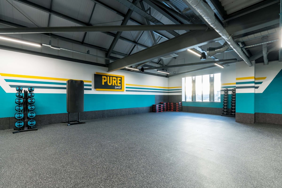 PureGym Skipton group exercise studio