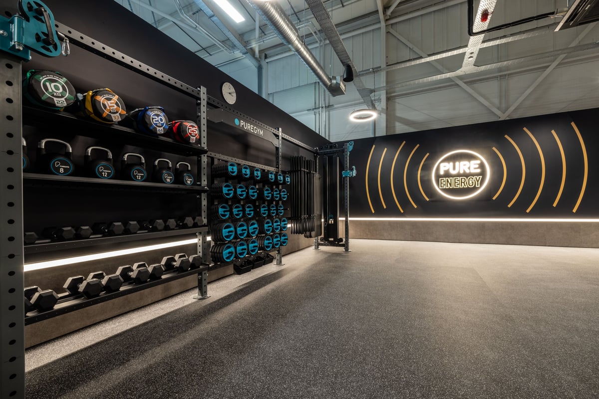 PureGym Hull Clough Road group exercise studio