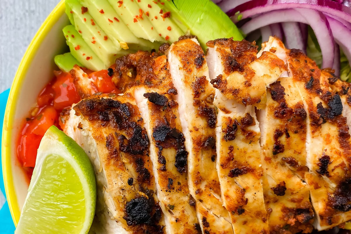 Chicken Fajita Burrito Bowl Rezept