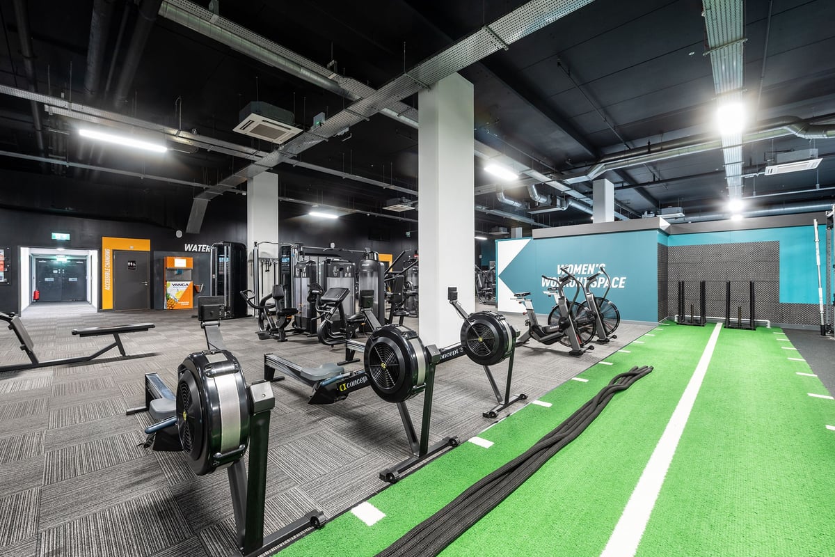 PureGym Norwich Castle Mall: functional area