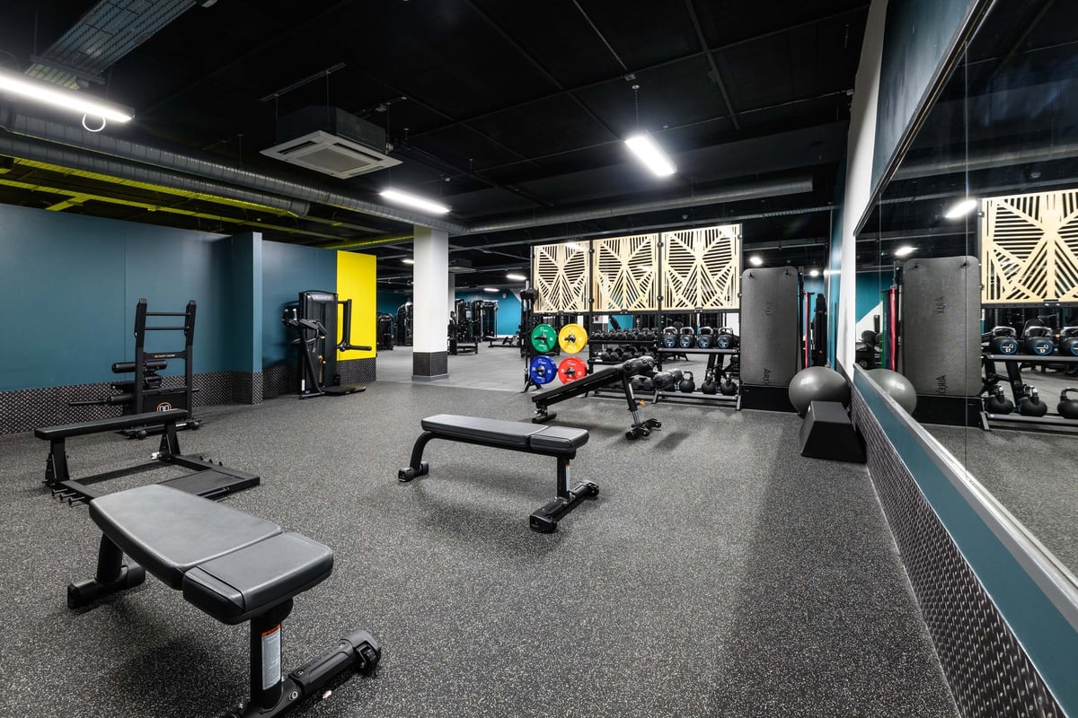 PureGym London Bromley stretch area