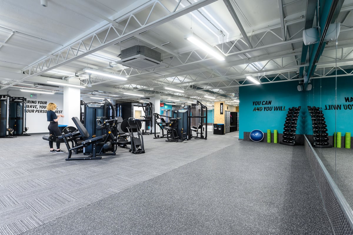 PureGym Didcot stretch area