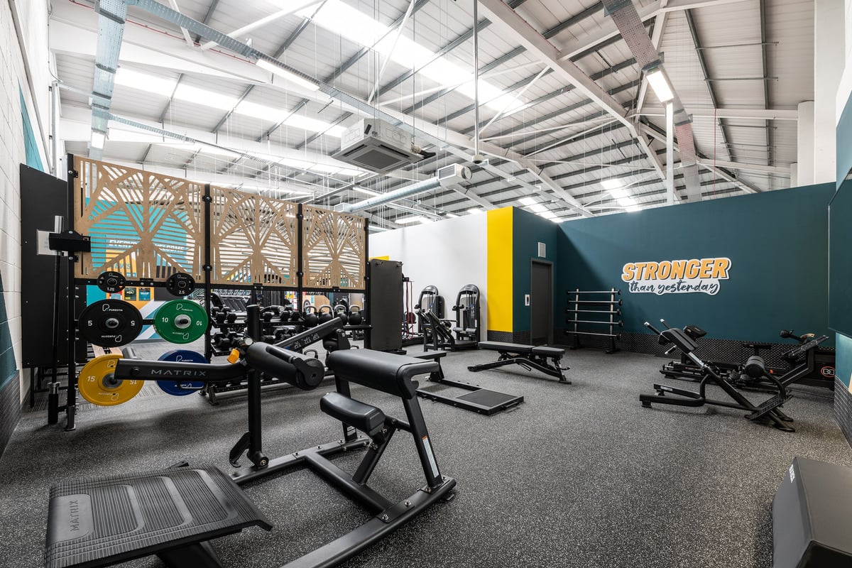 PureGym Wakefield strength equipment
