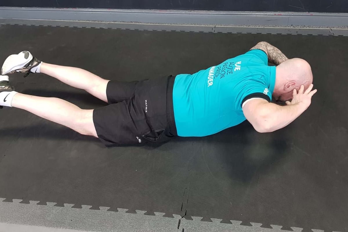 Back extension end position