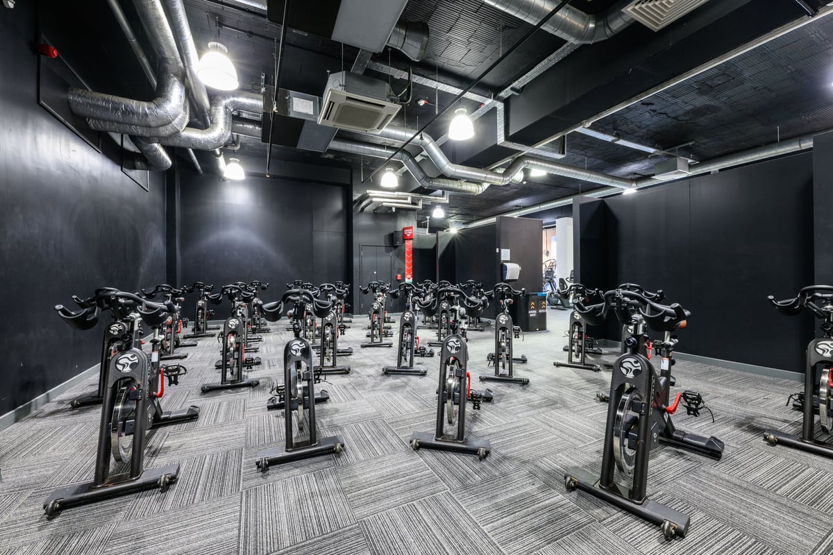 PureGym Birmingham Snow Hill Plaza cycle studio