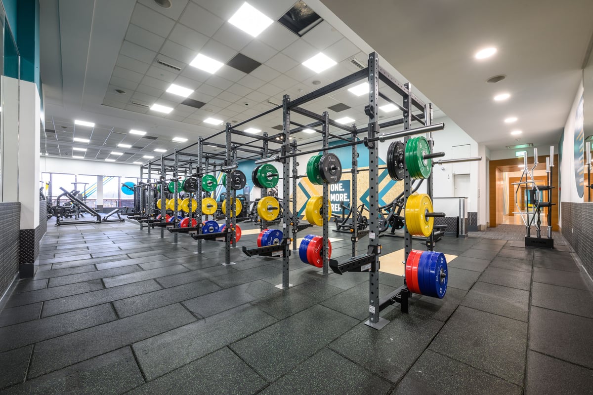 PureGym Staines lifting rigs
