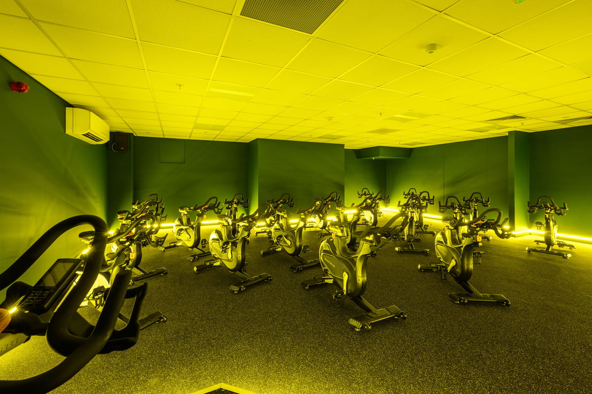 PureGym Salford spin studio