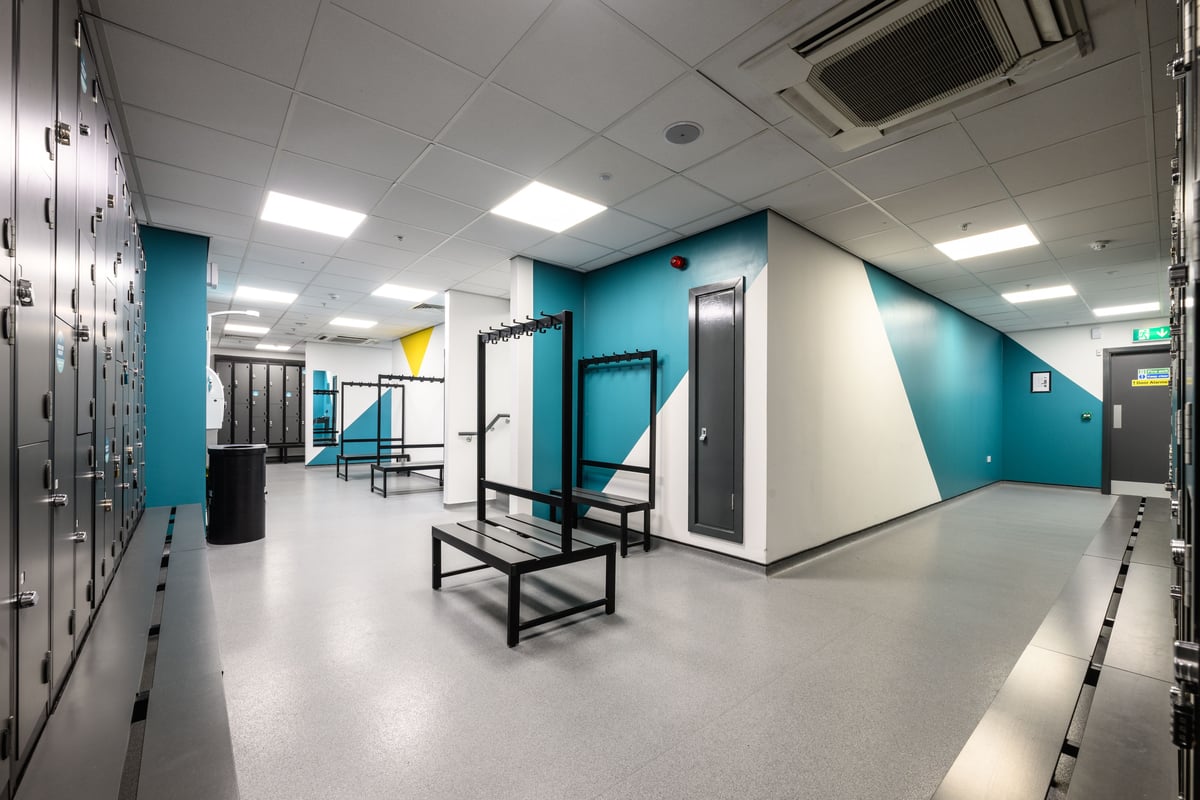 Bristol Harbourside Changing Room