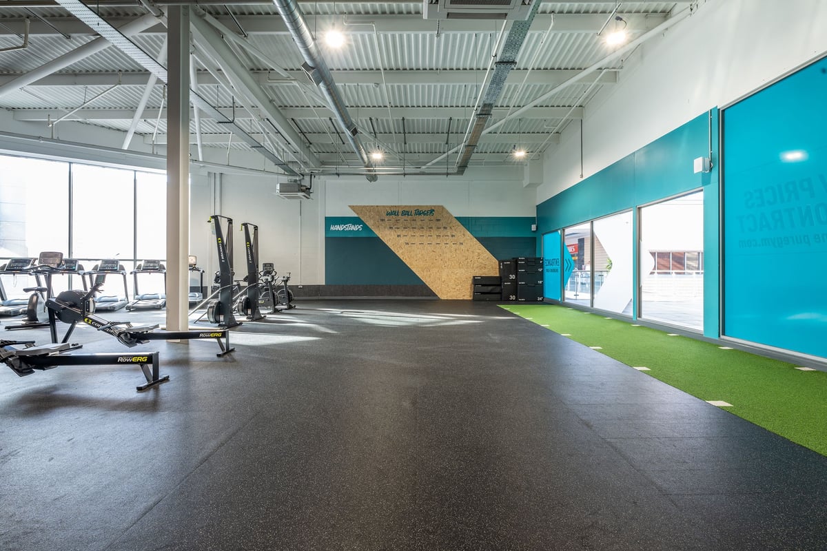 PureGym Nuneaton functional area