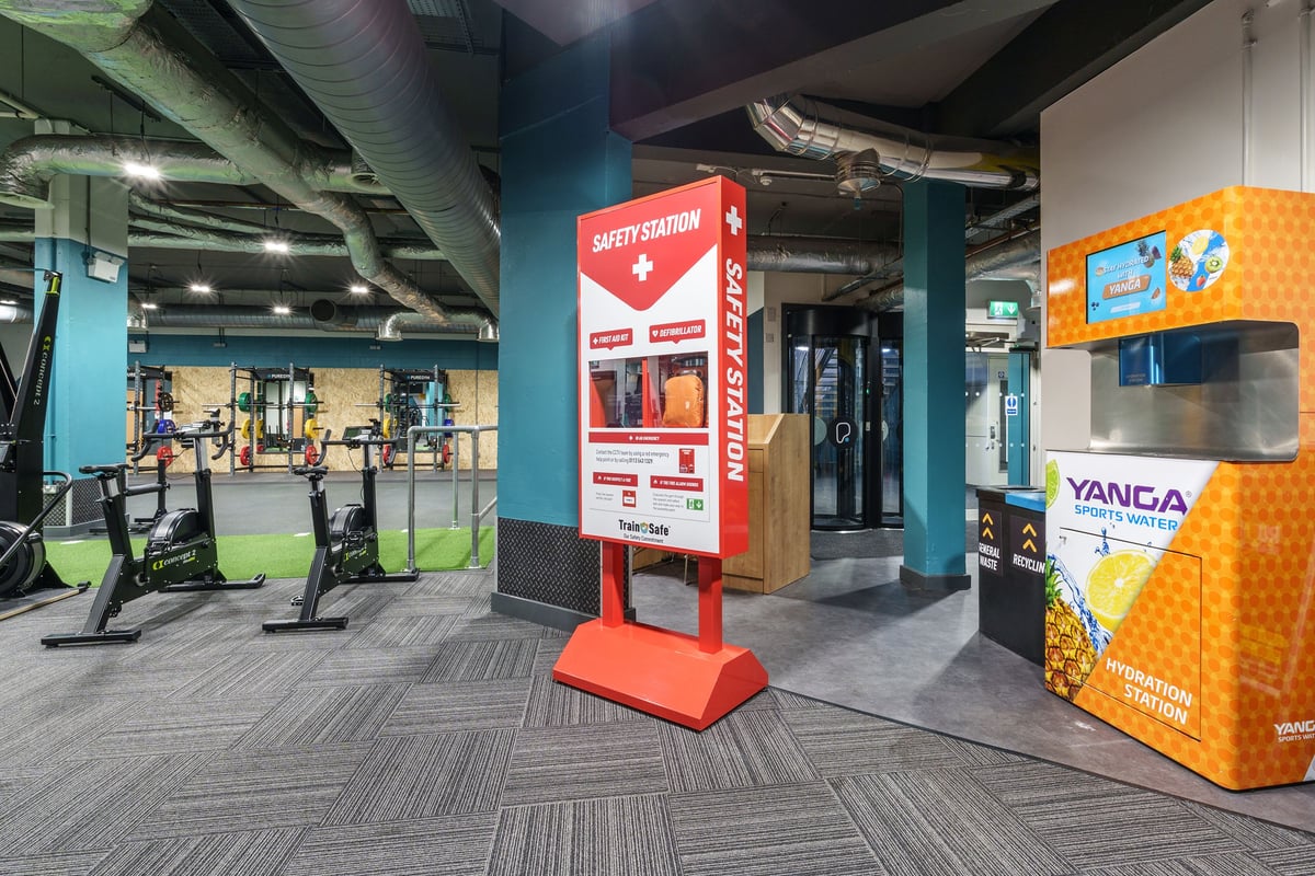 PureGym Leeds City Centre South safety station