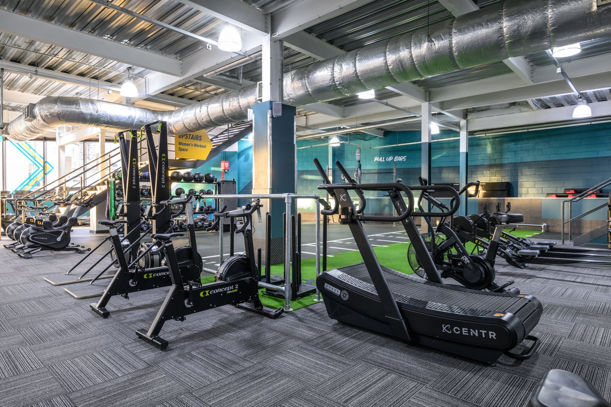 PureGym Aberdeen Shiprow cardio machines