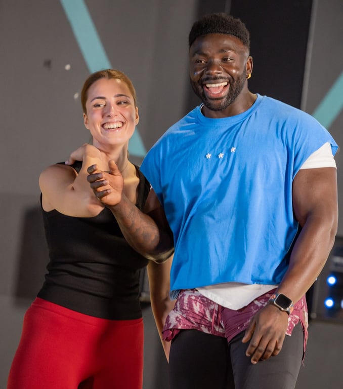 Feel PureGym Good: smiling female and male gym users