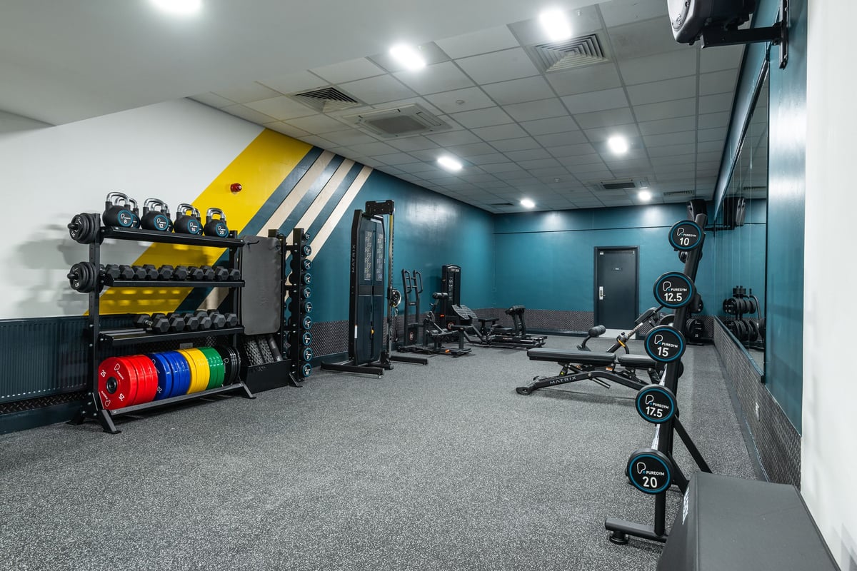 PureGym Coventry Skydome stretch area