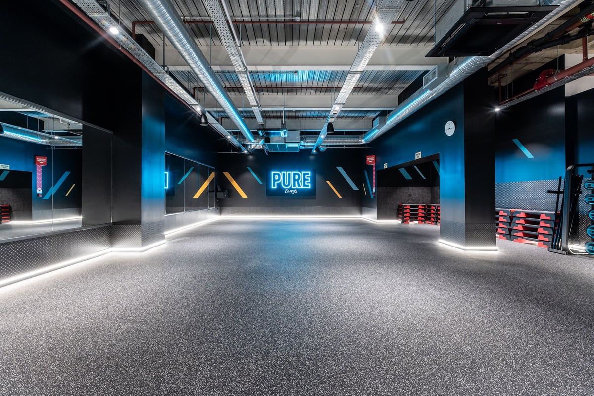 PureGym London Wood Green: group exercise studio